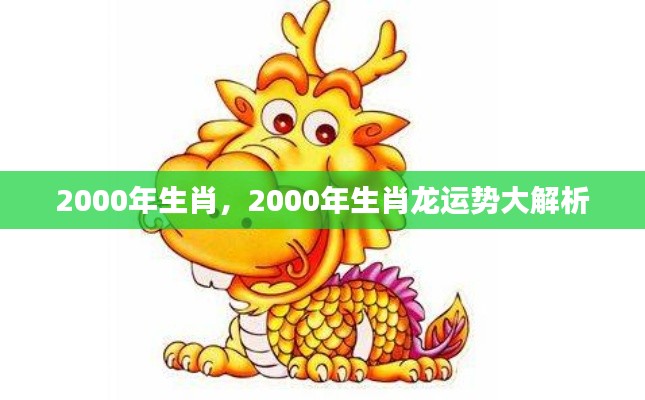 2000年生肖龙运势全面解析